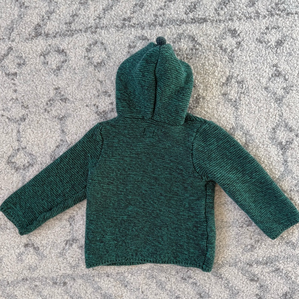 Baby GAP Forest Green Toddler Knit Sweater Size 12 - 18 Months - Picture 7 of 7